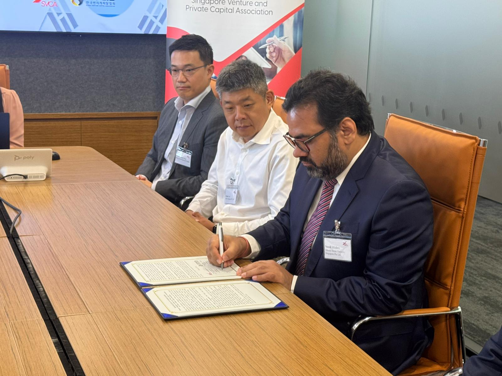 MoU Signing Ceremony Between SVCA and KVCA | Singapore Venture ...